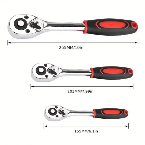 Socket Ratchet Wrench Set - Durable & Versatile